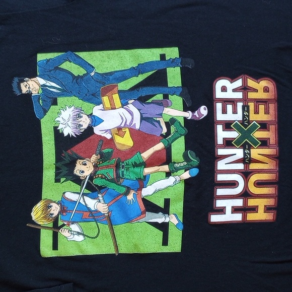 Hunter X Hunter 100% Cotton T-shirt S Black - Picture 3 of 6
